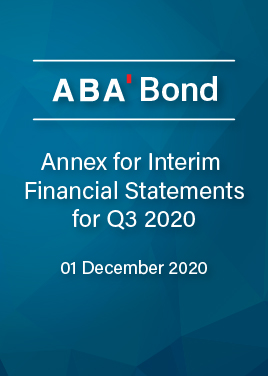 Annex for interim financial statements Q3 EN 2020