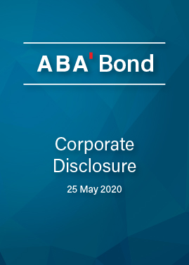 ABA Bond 25 May 2020