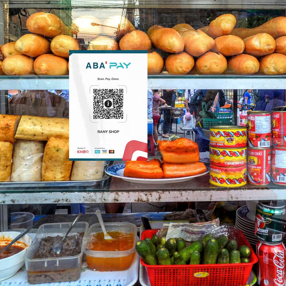 Printed​ QR​ Payment​ Code | ABA Bank Cambodia