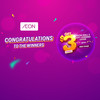 Cheers​ to​ 3,333​ winners​ of​ the​ “Get​ $3​ cashback​ with​ ABA​ KHQR​ at​ AEON​ Mall​ 3​ soft​ opening”
