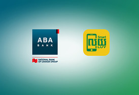 ABA Bank partners with Smart Axiata allowing customers to transfer funds between accounts