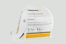ABA Bank receives award from Commerzbank
