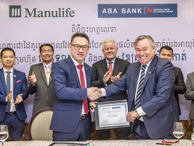 ABA Bank signs long-term Exclusive Partnership Agreement with Manulife Cambodia