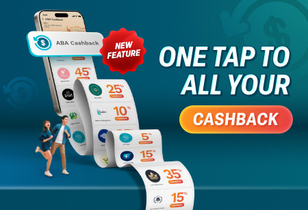 Introducing the Cashback feature on ABA Mobile!