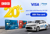 Get​ 20%​ discount​ on​ Move​ by​ LM-CAR​ rides​ with​ ABA​ Visa​ card
