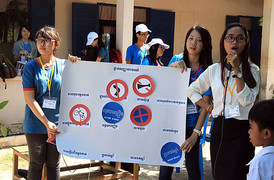 ABA supports Road Safety Program for children of Takhmao