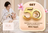 Enjoy​ 50%​ off​ any​ service​ at​ TGB​ Beauty​ Lounge​ with​ ABA​ Mobile!