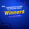Announcing​ the​ winners​ of​ the​ Spend​ with​ ABA​ Visa​ Virtual​ Card​ to​ Win​ promotion