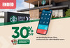 Get​ a​ 30%​ discount​ on​ handcrafted​ beverages​ at​ Starbucks​ Drive-Thru​ with​ ABA​ PAY