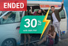 ABA​ PAY​ &​ BookMeBus​ limited​ time​ offer​ up​ to​ 30 percent​ off