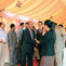 Arrival of the guests of the ceremony
