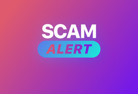 Be aware of financial scammers!