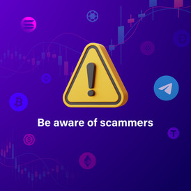 Be aware of scammers