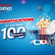 Cheers for the first 100 one-year movie ticket winners!