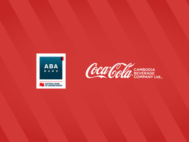 Coca-Cola​ Cambodia​ chooses​ ABA 1