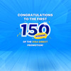 Congratulations​ to​ the​ first​ 150​ winners​ of​ the​ “Win​ $100​ with​ Visa​ Direct”​ promo