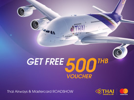 Get your THB500 shopping voucher from Mastercard and Thai Airways!