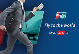 Get​ up​ to​ 30percent​ off​ with​ ABA​ UnionPay​ International​ Cards