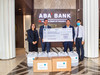 ABA​ Bank​ donates​ 10,000​ USD​ in​ cash​ and​ medical​ supplies​ to​ Khmer-Soviet​ Friendship​ Hospital