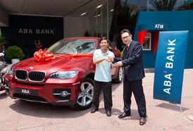NEW YEAR CELEBRATIONS COME EARLY TO ABA BMW X6 WINNER