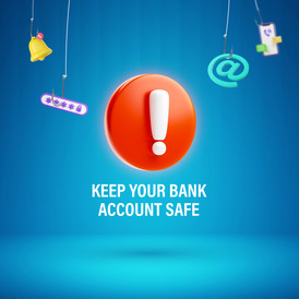 Stay vigilant to protect your bank account