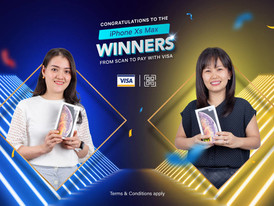 The​ final-round​ winners​ of​ iPhone​ Xs​ Max​ with​ ABA​ PAY​ are​ here!