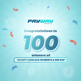 Well​ done​ to​ the​ 100​ PayWay​ Mobile EN