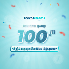 Well​ done​ to​ the​ 100​ PayWay​ Mobile KH
